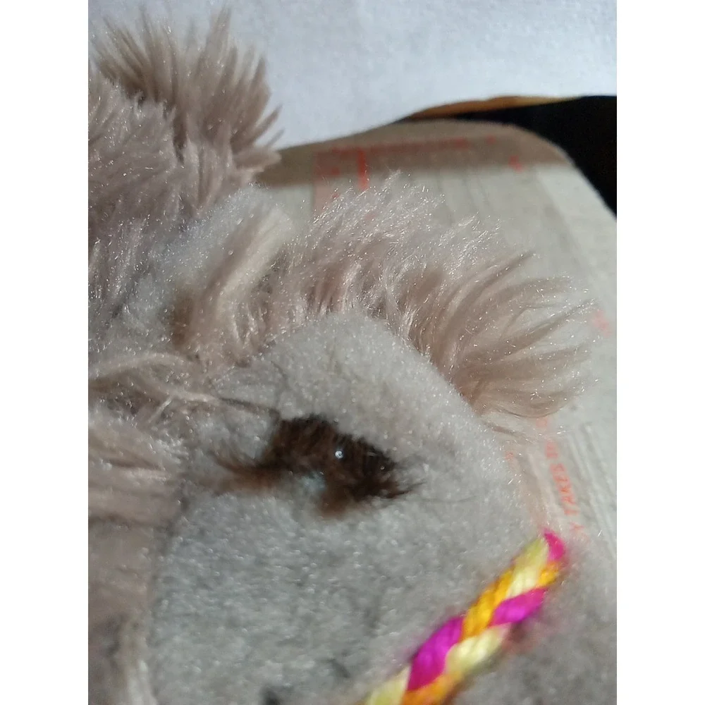 Douglas Toys Zephyr the Plush Llama-SuperSoft-Beautiful Realistic Eyelashes/Coat